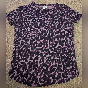 PINK Victoria's Secret Leopard Print Oversized Tee
